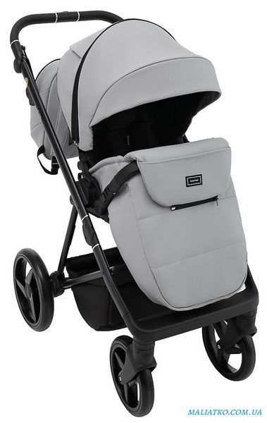Коляска 2 в 1 Adamex Blanc Eco SA-3 светло-серый 1000680707 фото