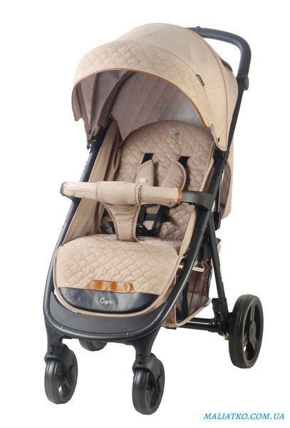 Коляска прогулочная Quatro CAPRI 12 бежевый 1000681697 фото