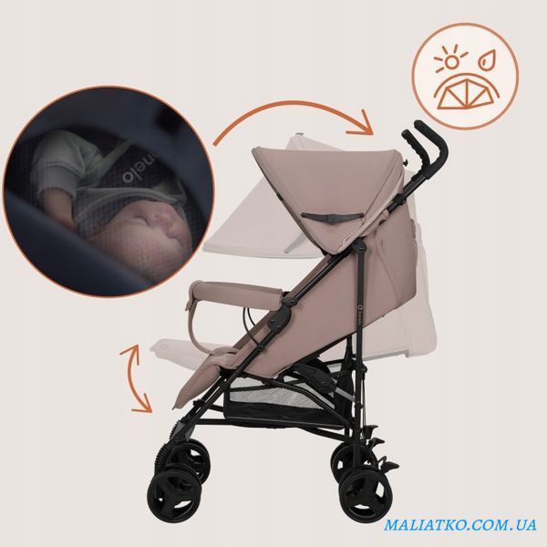 Прогулянкова коляска Lionelo ELIA BEIGE TAUPE 130774576 фото