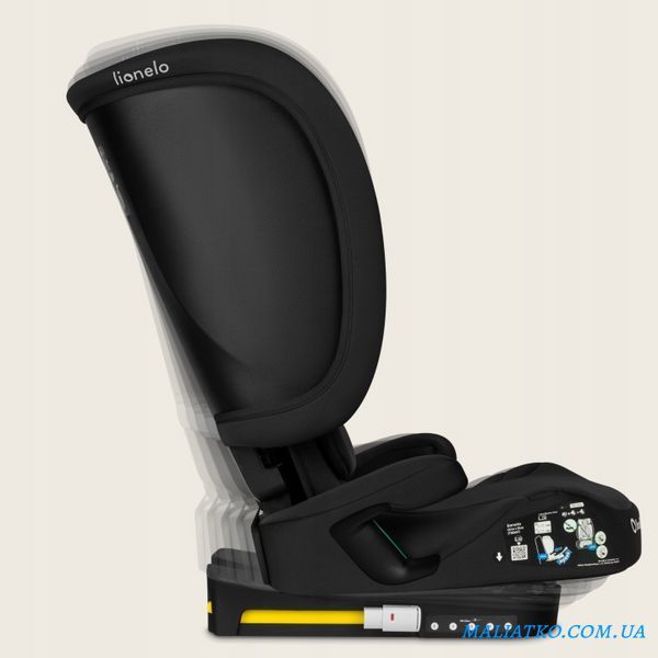 Дитяче автокрісло Lionelo ORIN I-SIZE BLACK CARBON 121553891 фото
