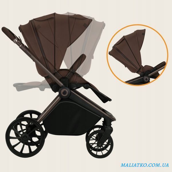 Універсальна коляска 3 в 1 Lionelo MIKA PLUS 3IN1 MOCHA MOUSSE 115230291 фото