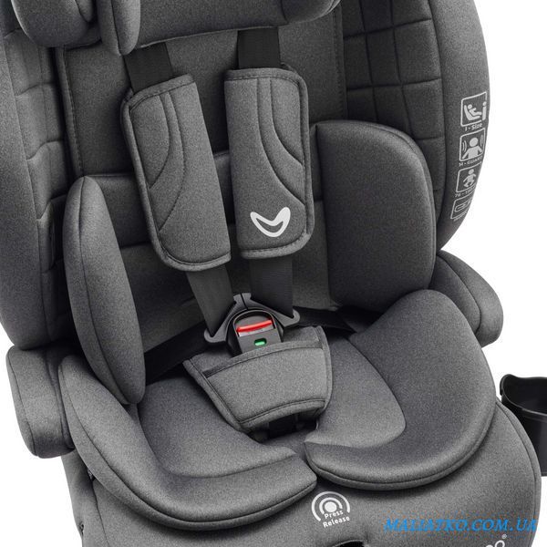 Автокрісло VELANO Flexo i-Size 76&ndash;150 см, ISOFIX + Top Tether/ремінь, grey sf59727 фото