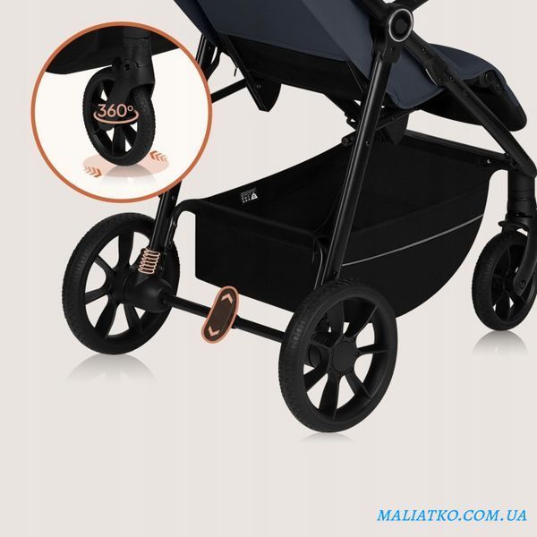 Прогулянкова коляска Lionelo IVA GREY GRAPHITE 112116682 фото
