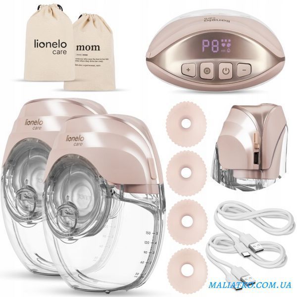 Молоковідсмоктувач Lionelo FIDI FREE SLIM DUO 126341164 фото
