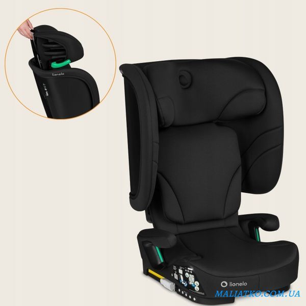 Дитяче автокрісло Lionelo ORIN I-SIZE BLACK CARBON 121553891 фото
