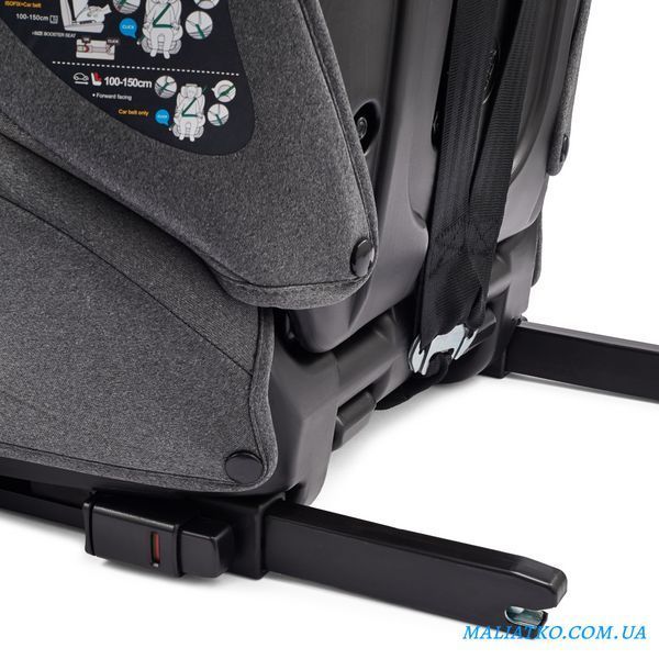 Автокрісло VELANO Flexo i-Size 76&ndash;150 см, ISOFIX + Top Tether/ремінь, grey sf59727 фото