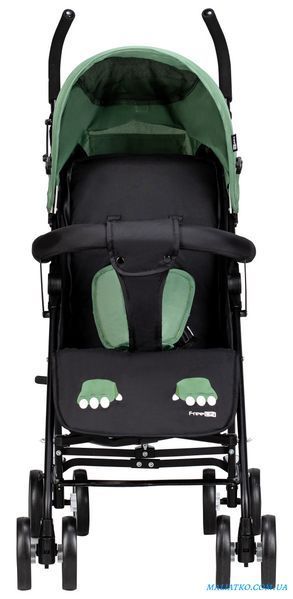 Коляска для дитини прогулянкова FreeON Simple, black - dark green sf43571 фото