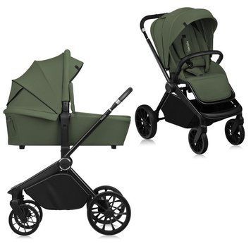 Універсальна коляска 2 в 1 Lionelo MIKA PLUS 2IN1 GREEN OLIVE 91042850 фото