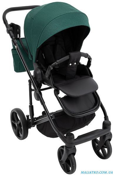 Коляска 2 в 1 Adamex Zico Tip TK-52 тёмно-зелёный 1000680844 фото