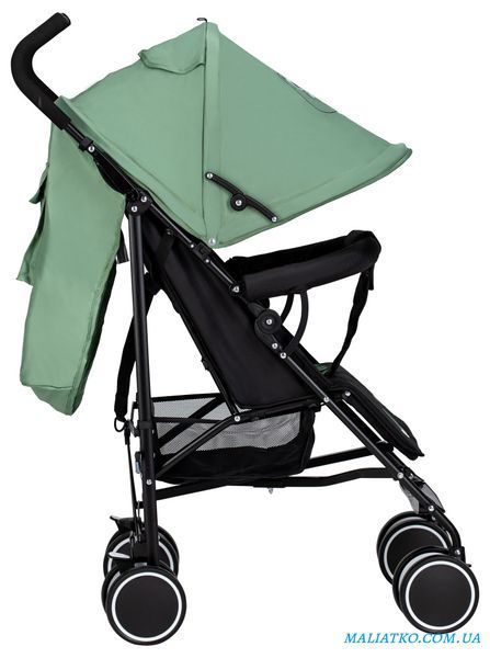 Коляска для дитини прогулянкова FreeON Simple, black - dark green sf43571 фото