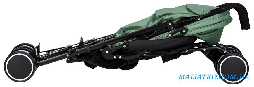Коляска для дитини прогулянкова FreeON Simple, black - dark green sf43571 фото