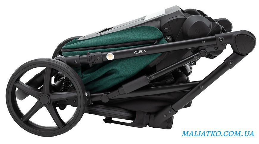 Коляска 2 в 1 Adamex Zico Tip TK-52 тёмно-зелёный 1000680844 фото