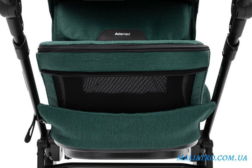 Коляска 2 в 1 Adamex Zico Tip TK-52 тёмно-зелёный 1000680844 фото