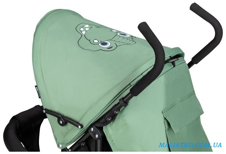Коляска для дитини прогулянкова FreeON Simple, black - dark green sf43571 фото