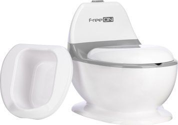 Дитячий горщик FreeON зі звуком змиву, white sf47275 фото
