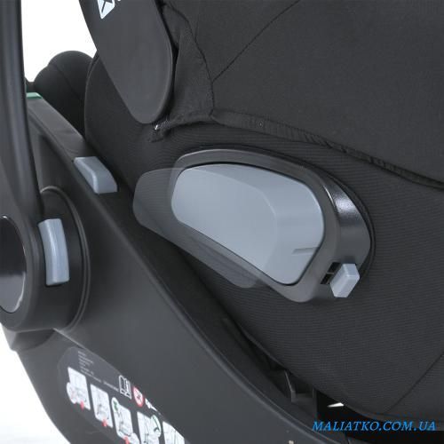 Автокрісло дитяче ME 1110 i-FIX Jet Black 290268 фото
