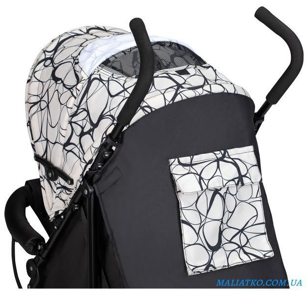 Коляска для дитини прогулянкова FreeON Simple, black - white sf43572 фото