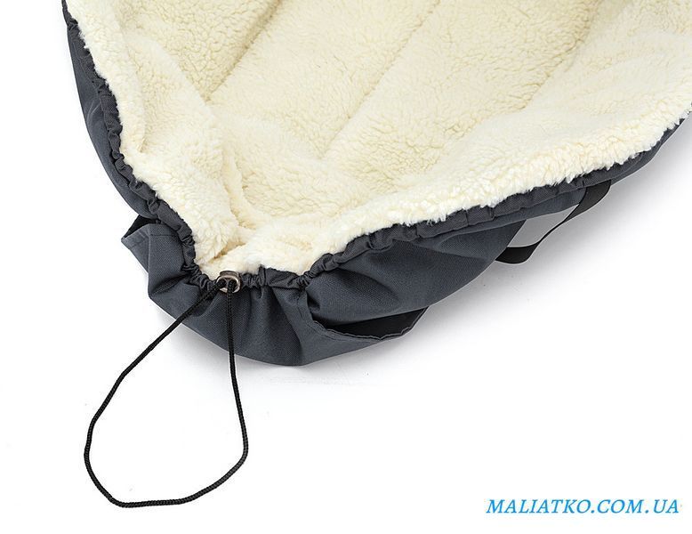 Зимовий конверт Babyroom Wool N-8 graphite графіт 626124 фото