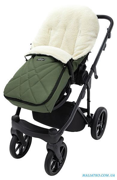 Зимовий конверт Babyroom Wool N-8 green зелений 626127 фото