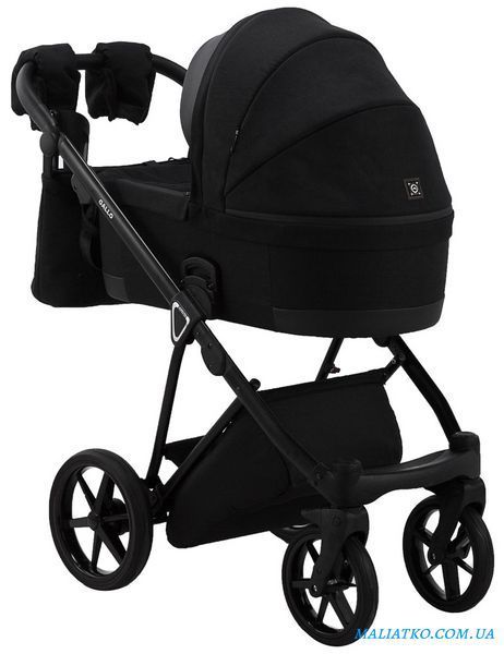 Коляска 2 в 1 Adamex Gallo Thermo GA-12 black diamond 1000625522 фото