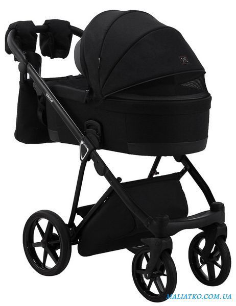 Коляска 2 в 1 Adamex Gallo Thermo GA-12 black diamond 1000625522 фото