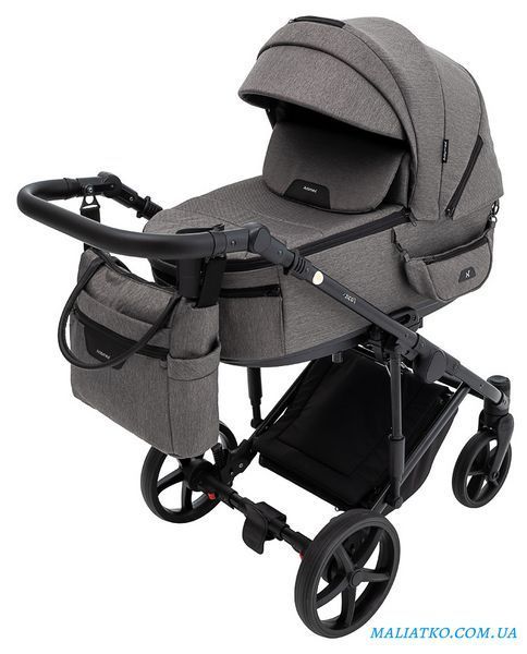 Коляска 2 в 1 Adamex Zico Tip TK-21 шоколад 1000680842 фото