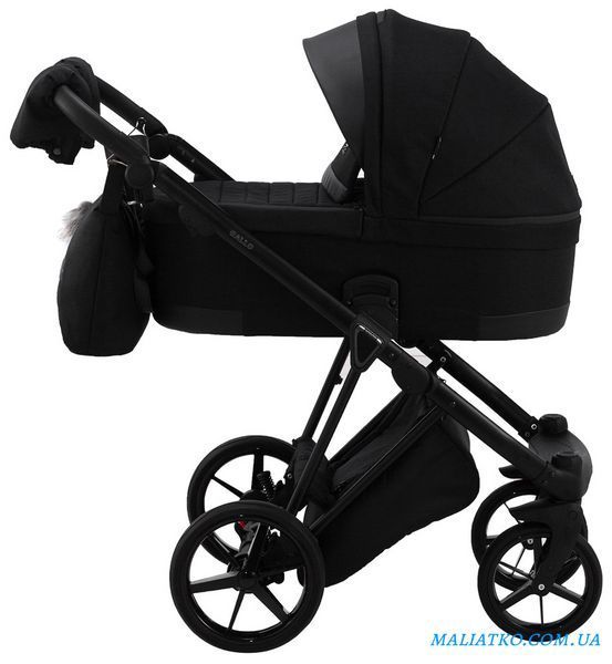 Коляска 2 в 1 Adamex Gallo Thermo GA-12 black diamond 1000625522 фото
