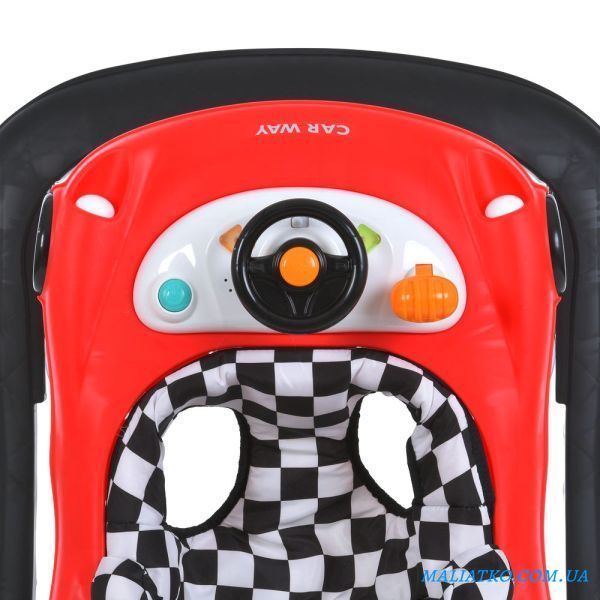 Ходунки ME 1216 CAR WAY Red-Black 326287 фото