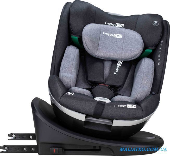 Автокрісло FreeON Opal, i-size 40-150 см, dark grey sf47282 фото