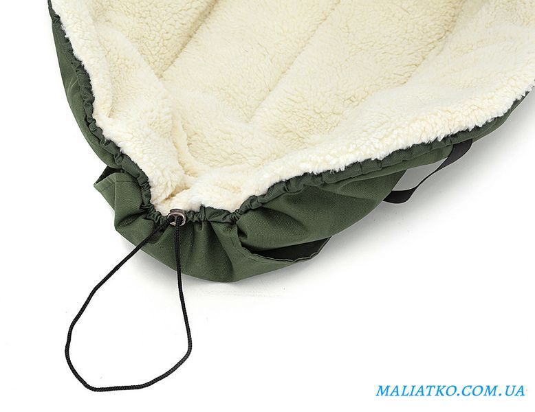 Зимовий конверт Babyroom Wool N-8 green зелений 626127 фото