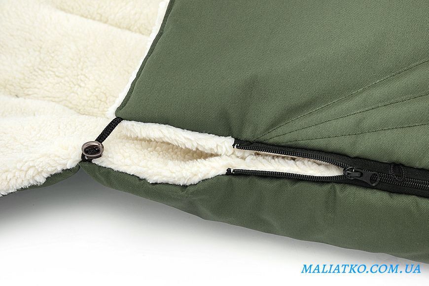 Зимовий конверт Babyroom Wool N-8 green зелений 626127 фото