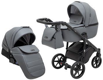 Коляска 2 в 1 Adamex Nola Eco SA-32 серый 1000681657 фото