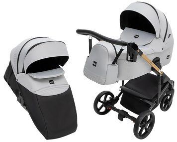 Коляска 2 в 1 Bair Onyx Soft OS-218 серый 1000680955 фото