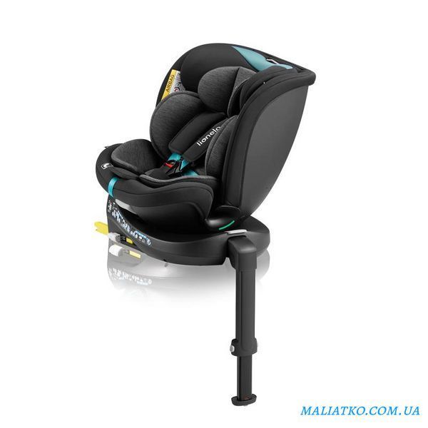Дитяче автокрісло Lionelo NAVY I-SIZE BLACK TURQUOISE 91166220 фото
