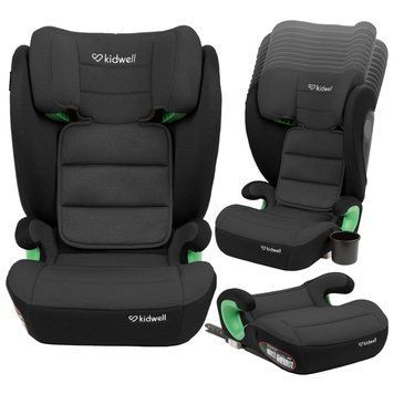 Дитяче автокрісло Kidwell Weston I-Size ISOFIX 100-150см (15-36кг) grey black 6936 фото