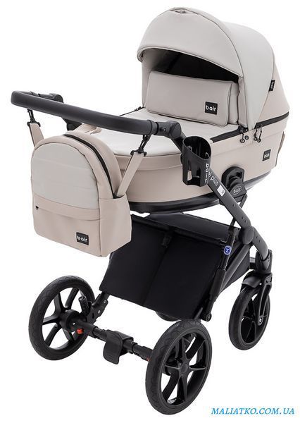 Коляска 2 в 1 Bair Kiwi Plus ECO BKP-32/33 бежевый / капучино 1000680898 фото