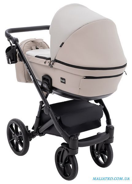 Коляска 2 в 1 Bair Kiwi Plus ECO BKP-32/33 бежевый / капучино 1000680898 фото
