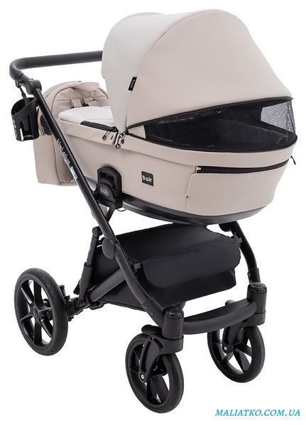 Коляска 2 в 1 Bair Kiwi Plus ECO BKP-32/33 бежевый / капучино 1000680898 фото