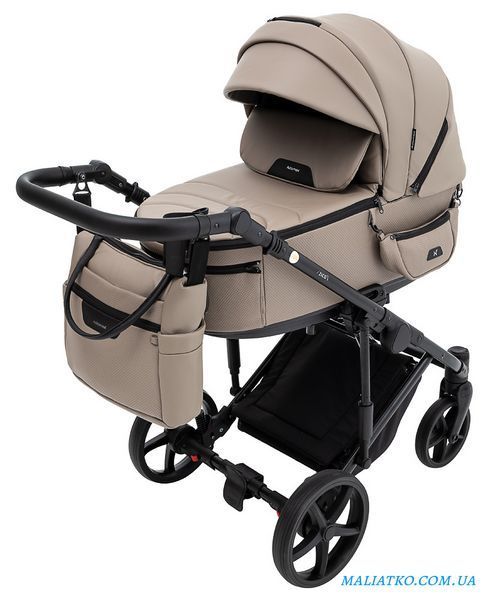 Коляска 2 в 1 Adamex Zico Eco Sa-9 тёмный капучино 1000680853 фото