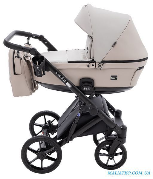 Коляска 2 в 1 Bair Kiwi Plus ECO BKP-32/33 бежевый / капучино 1000680898 фото