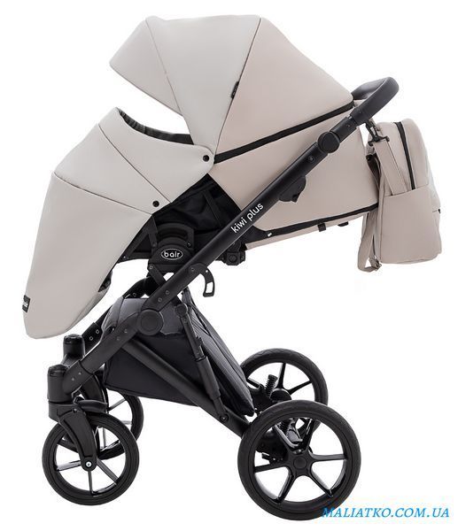 Коляска 2 в 1 Bair Kiwi Plus ECO BKP-32/33 бежевый / капучино 1000680898 фото