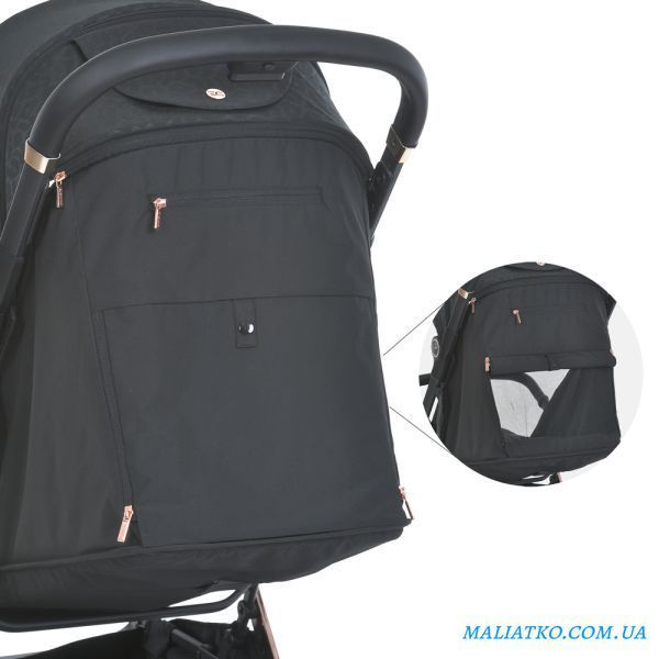 Коляска дитяча ME 1127-G BEYA Black Leo 308403 фото