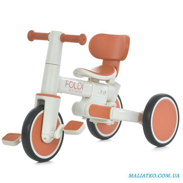 Велосипед дитячий El Camino FOLDI ME 1202 Cinnamon Beige 310493 фото