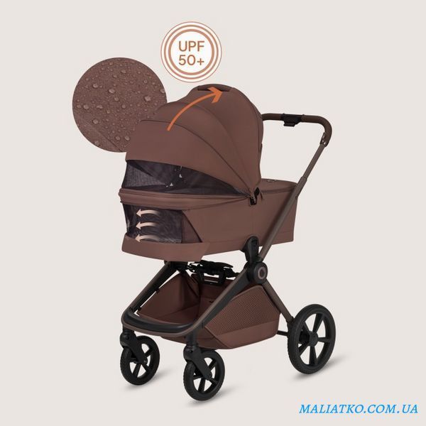 Універсальна коляска 2 в 1 Lionelo FREYA 2IN1 BROWN CHOCOLATE 130757167 фото