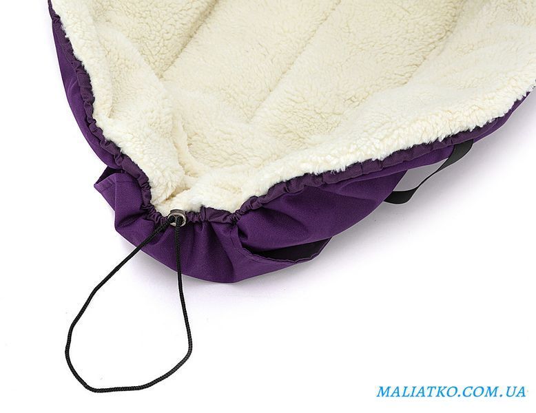 Зимовий конверт Babyroom Wool N-8 violet фіолетовий 626129 фото
