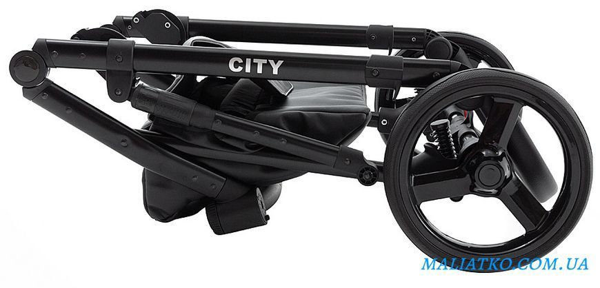 Коляска 2 в 1 Bair City Soft 29 нефрит / чёрный 1000680723 фото