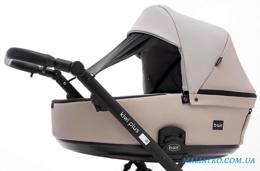 Коляска 2 в 1 Bair Kiwi Plus ECO BKP-32/33 бежевый / капучино 1000680898 фото