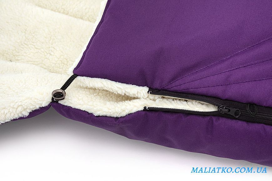 Зимовий конверт Babyroom Wool N-8 violet фіолетовий 626129 фото