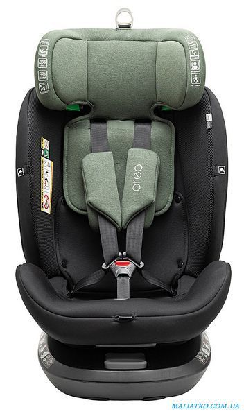 Автокресло Bair Oreo 360 i-size Iso-fix BO-05 black-green 1000681959 фото