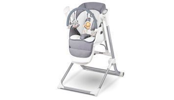 Крісло-гойдалка для годування 2 в 1 Lionelo NILES GREY 21201470 фото